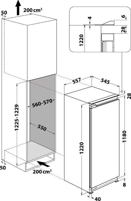Immagine prodotto Bauknecht KVIE 2281 LH2 (189 l)