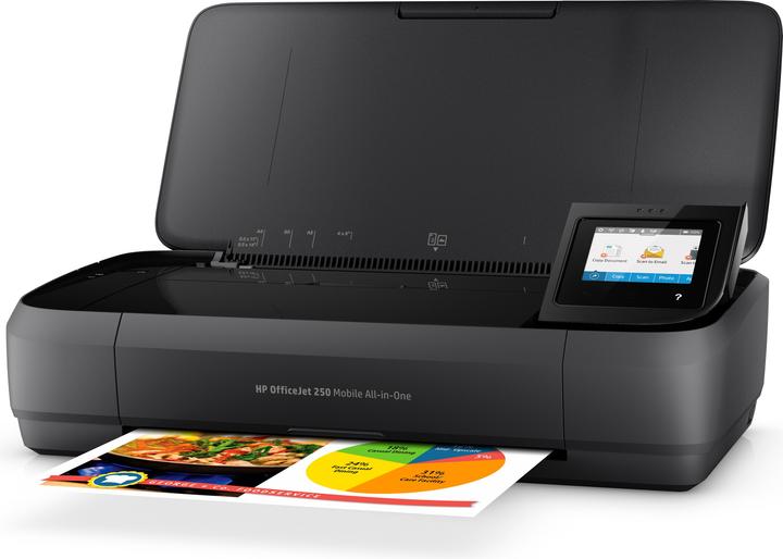 Produktbild HP OfficeJet 250 Mobile (Tintenpatrone, Farbe)