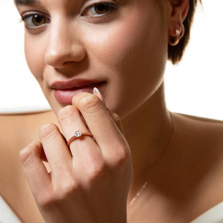 Immagine prodotto Xenox Anello Circle R in argento (54, 925 Argento)