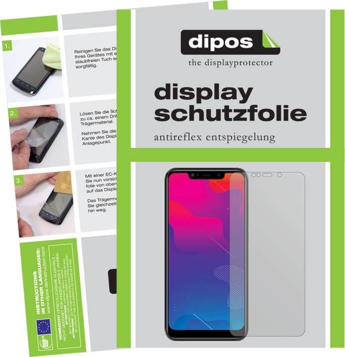 Actual product image Dipos Screen Protector Anti-Glare (2 pcs., Panasonic Eluga Z1 Pro)