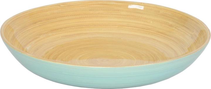 Albert L. punkt) Bambus-Obstschale eisblau 30 x 5,5 cm