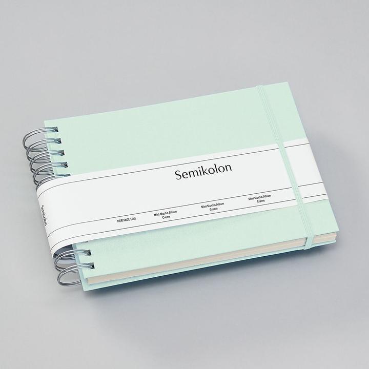Actual product image Semikolon Photo album Mini Mucho Iceland Green (10 x 15 cm, 9 x 13 cm)
