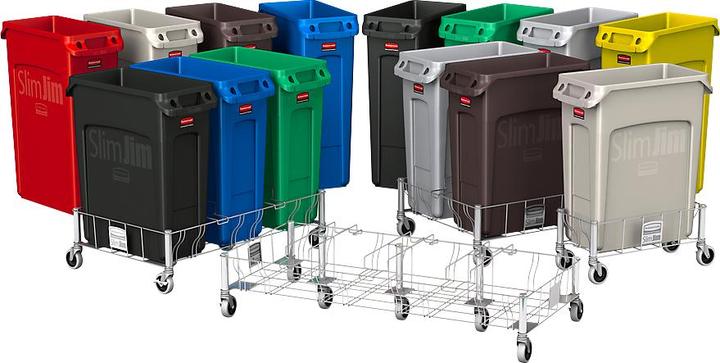 Produktbild Rubbermaid Wertstoffsammler aus Kunststoff (60 l)