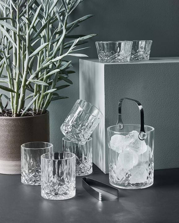 Actual product image Aida Harvey ice-bucket w/handle + tong (80368)