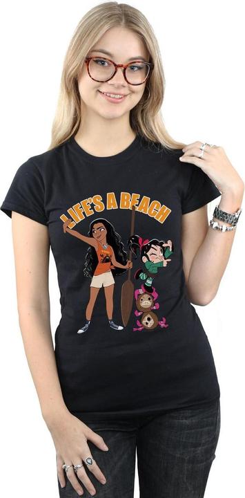 Image du produit Disney - T-shirt WRECK IT RALPH MOANA AND VANELLOPE - Femme (XL)