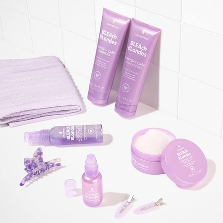 Actual product image Lee Stafford Bleach Blondes Everyday Care Shampoo 250 ml (250 ml, Liquid shampoo)