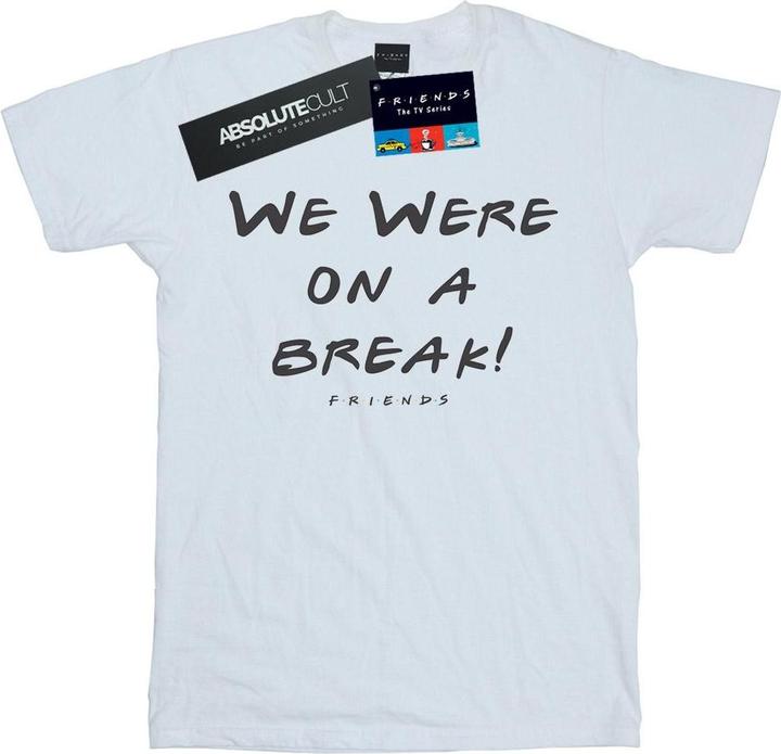 Image du produit Friends - T-shirt WE WERE ON A BREAK TEXT - Femme (M)
