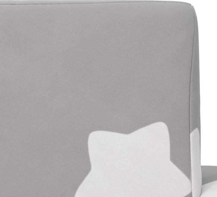 Immagine prodotto vidaXL Divano letto per bambini Grigio chiaro Morbido peluche