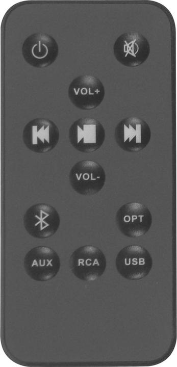 Produktbild Bigben SB01GB Soundbar Lautsprecher Schwarz, Blau, Rot, Weiss 2.0 Kanäle 90 W (90 W, 2.0 Kanal)