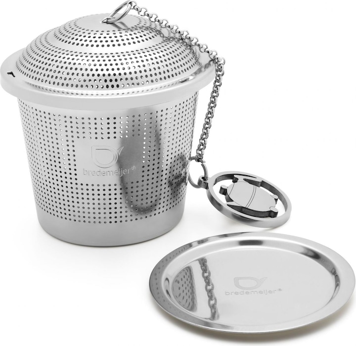 Immagine prodotto Bredemeijer Infusore per tè a catena con vassoio Acciaio inox 191006