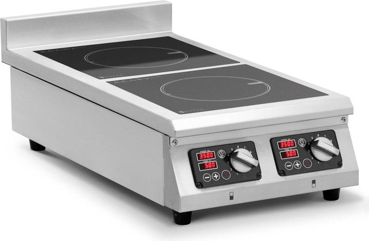 Actual product image Royal Catering Induction Cooker - 2 x 28 cm - 60 to 240 °C - 230 V - timer -