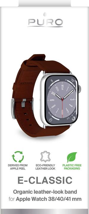 Immagine prodotto Puro Fascia E-Classic per Apple Watch 38, 40 e 41 mm (Cuoio)