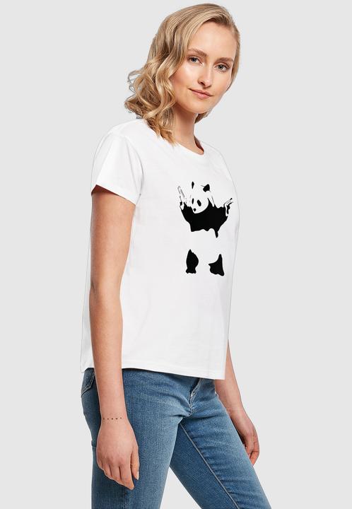 Produktbild Merchcode Ladies Brandalised - Panda Guns Box Tee - 189309 (XL)