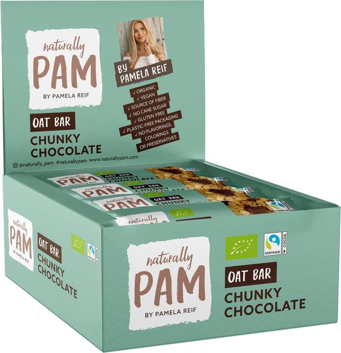 Produktbild Naturally Pam Bio-Haferriegel (12 Stk., 600 g)