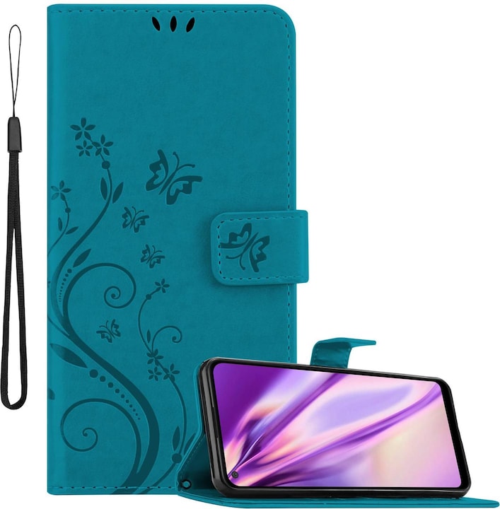 Produktbild Cadorabo Flower Book Cover (Samsung Galaxy M11, Samsung Galaxy A11)