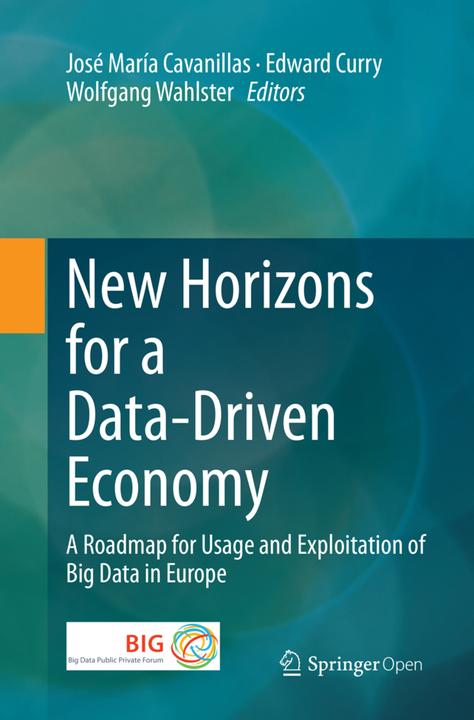 Actual product image New Horizons for a Data-Driven Economy (Edward Curry, José María Cavanillas, Wolfgang Wahlster, 2018)