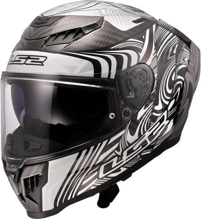 Produktbild LS2 OF807 DRAGON CARBON ENTHUM Integralhelm (L)