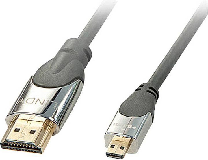 Produktbild Lindy micro HDMI (Typ D) — HDMI (Typ A) (1 m)