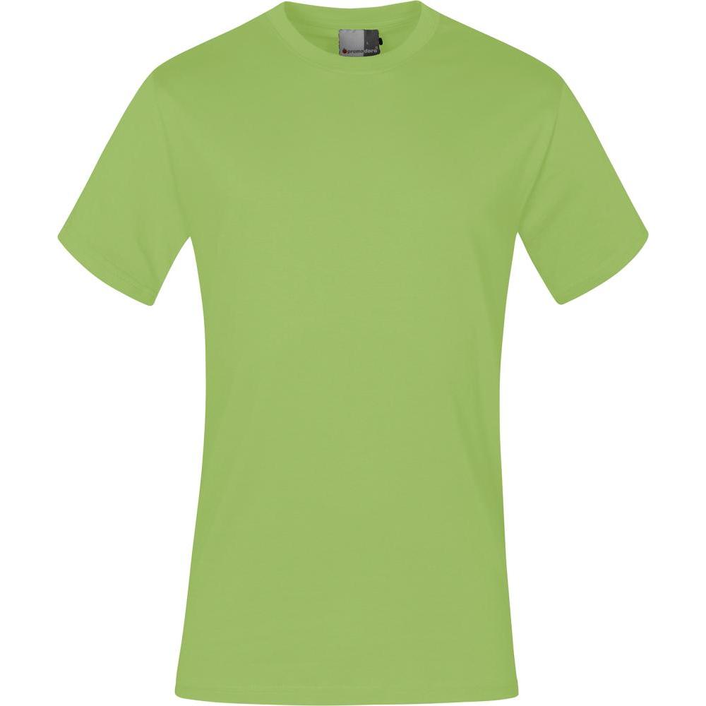 Magni, Herren, Shirt, Promodoro 3099-WL-L Arbeits T-Shirt "Premium", Wild-Limettengrün, L, Grün, (L)
