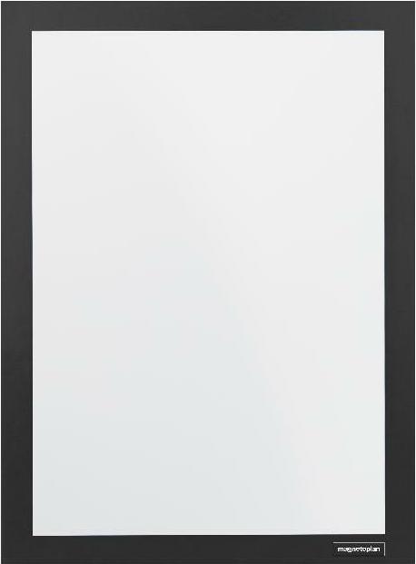 Magnetoplan Informatieframe magnetofix, DIN A3, zwart