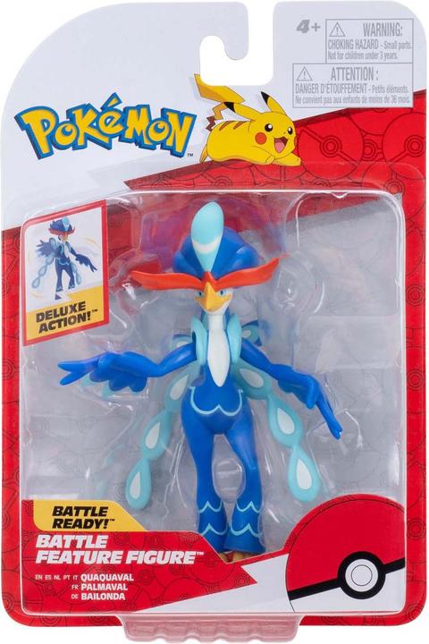 Actual product image Pokémon Kampf Figur Quaquaval 12 Cm