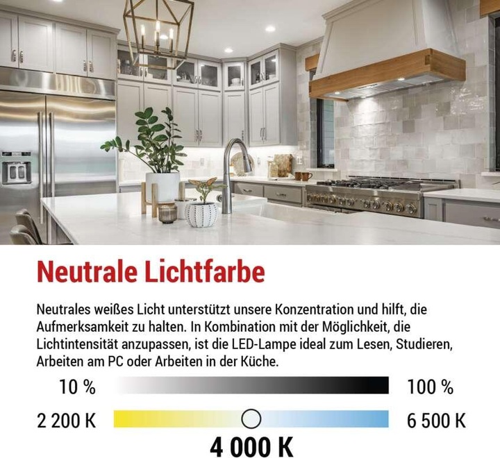 Produktbild Emos LED Lampe Classic (GU10, 7 W, 800 lm, 1 x, E)