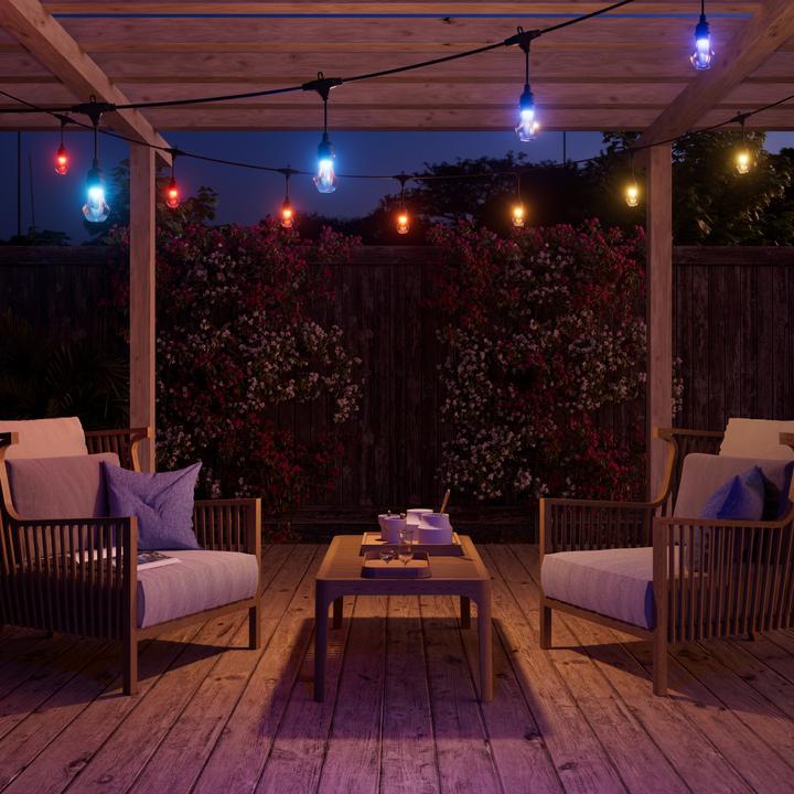 Image du produit Nanoleaf Essentials Matter Smart Pack d'extension de guirlandes lumineuses d'extérieur (15 m)