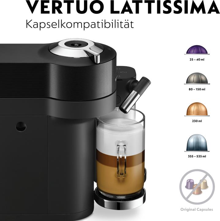 Actual product image De'Longhi Nespresso Vertuo Lattissima (NESPRESSO Vertuo)