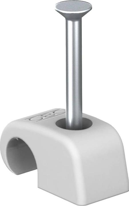 Produktbild OBO Bettermann OBO Haft-Clip 10-14 mm L40 grau 100 Stck 2228858L40GR