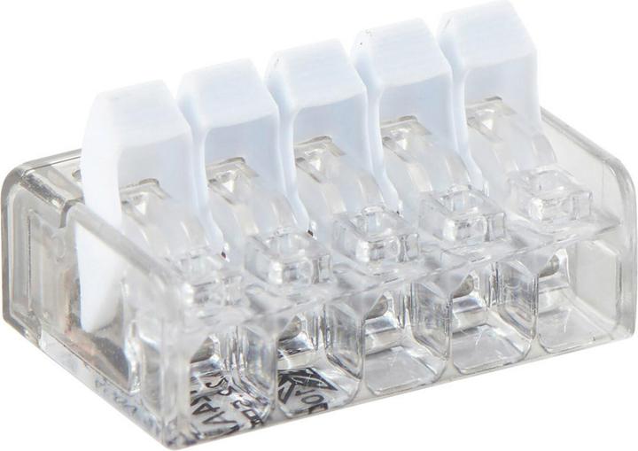 Productafbeelding Heidemann Verbindungsklemme m. Hebel 5x0,2-2,5 qmm 50 St.