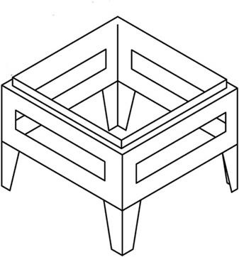 Produktbild Hammerbacher Solid, Containerzubehör