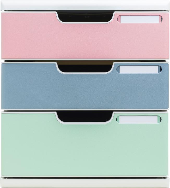 Produktbild Exacompta Schubladenbox Modulo, 3 Schubladen, AutentiK (A4)