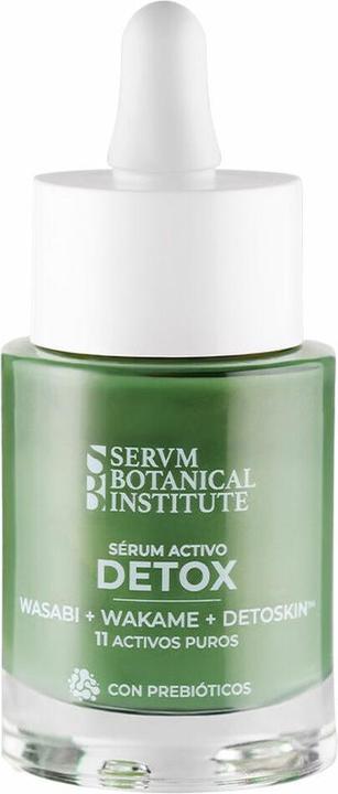 Actual product image Servm Botanical Institute Active Detox Serum Anti-Wrinkle and Anti-Aging Cream - Antioxidant Face Care (30 ml)
