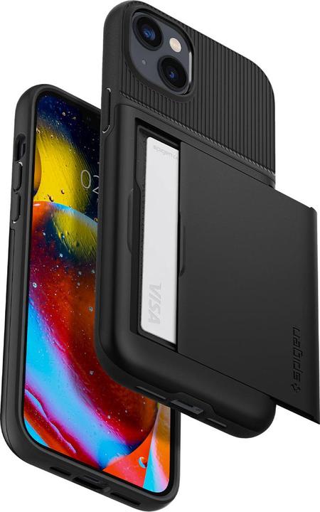Immagine prodotto Spigen Armatura Sottile Cs Iphone 14 Nero (Apple iPhone 14)