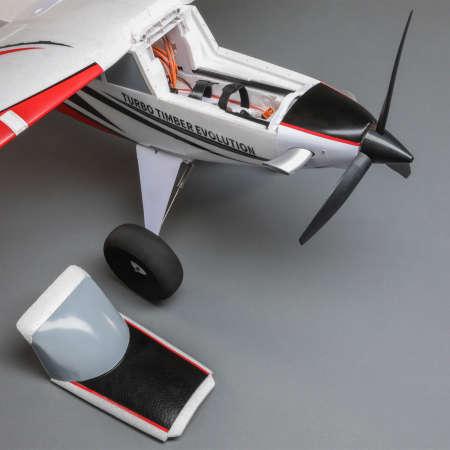 Produktbild E-Flite Turbo Timber Evolution 1555mm Elektromotor Hochdecker BNF Basic (Motorflugzeug)