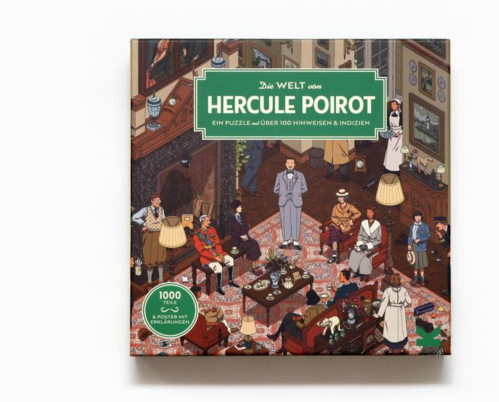 Immagine prodotto Il mondo di Hercule Poirot (1000 pezzi)