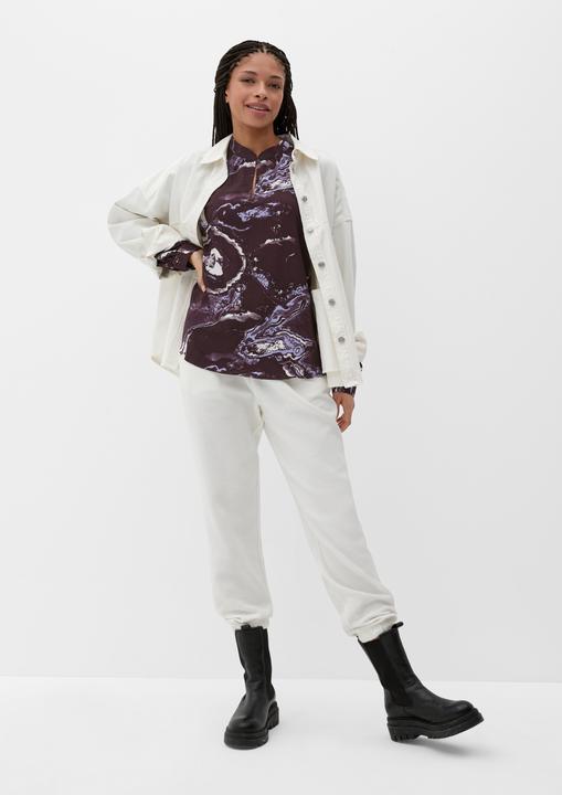 Produktbild s.Oliver Bluse Bluse mit Lochstickerei (32)