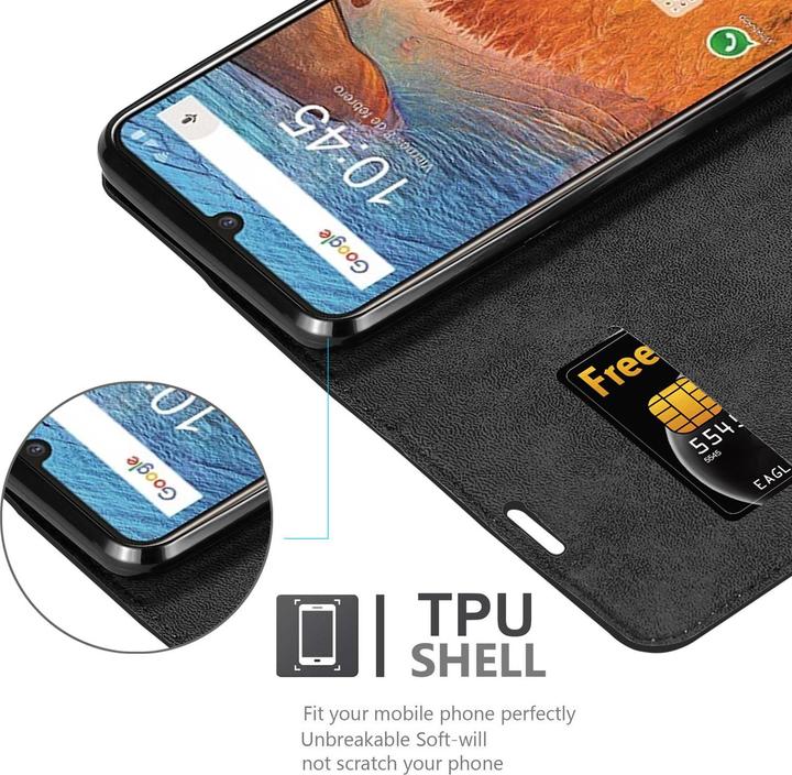 Actual product image Cadorabo Book Invisible Magnet Cover (ZTE Blade V10)