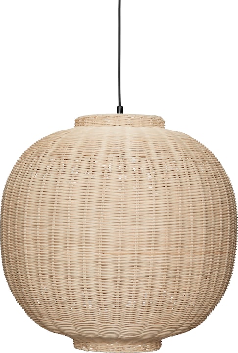 Produktbild Hübsch - Chand Pendant Round Natural (E27)