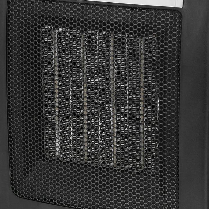 Actual product image Emerio Fan heater PTC heating element 2 heat settings, thermostat (1800 W)