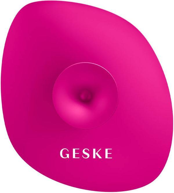 Produktbild Konjac Sponge Szczoteczka do czyszczenia twarzy 4w1 z uchwytem Geske z Aplikacją (magenta)