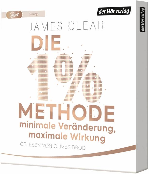 Actual product image The 1% Method - Minimum Change, Maximum Impact (James Clear, German)