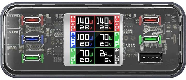 Produktbild 4smarts 4smarts Ladestation Lucid GaN DIY 360W (360 W, 6 Ports)