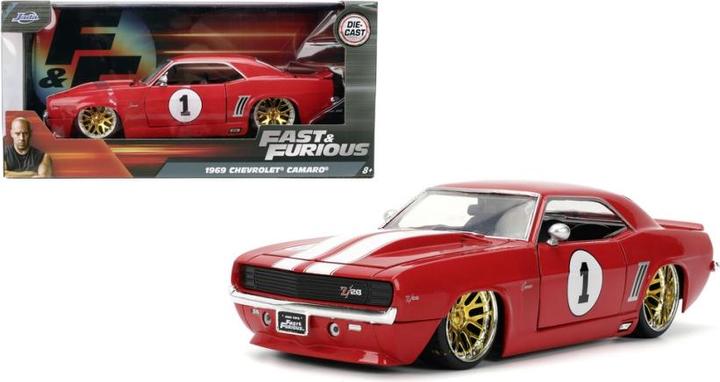 Actual product image Jada Fast&Furious 1969 Chevrolet Camaro 1:24