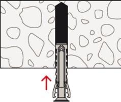 Actual product image Fischer 567893 - Expansion anchor - Autoclaved aerated concrete - Masonry brick - Concrete - Plasterboard (1 pcs.)