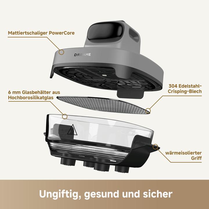 Produktbild Dreame Tasti™ PT60 5-in-1 Heissluftfritteuse