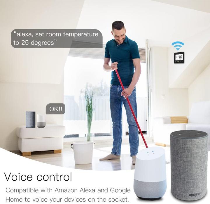 Actual product image MoesGo Thermostat, Smart, programmable