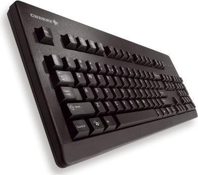 Produktbild CHERRY G80-3000, Tastatur, Schwarz, Linear (US, Kabelgebunden)