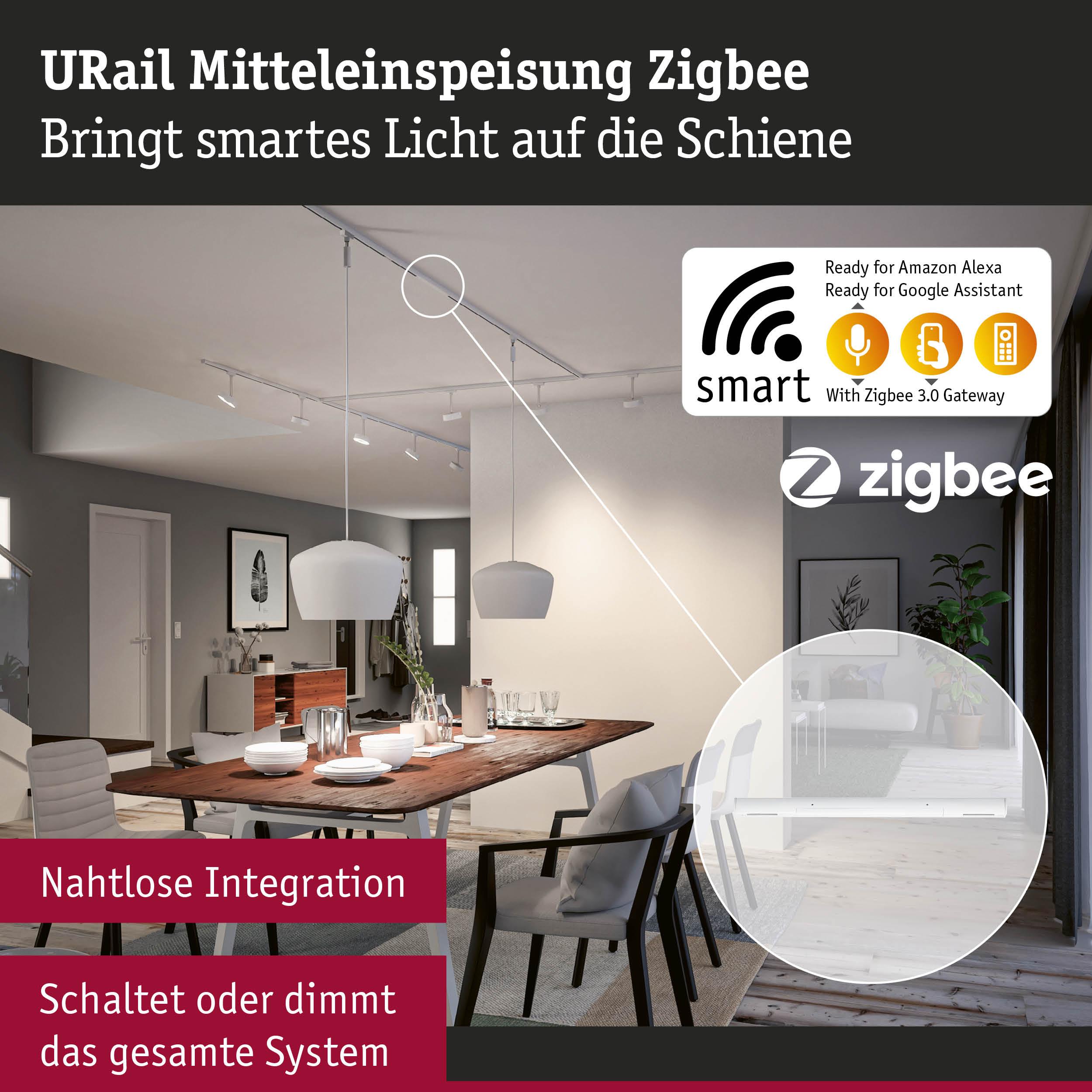 Paulmann, Zubehör Beleuchtung, URail Einspeisung Zigbee