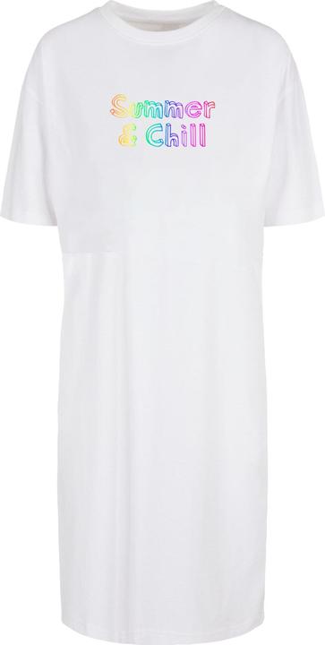 Immagine prodotto Merchcode Donna Summer And Chill Rainbow - Vestito con spacco oversize - 118905 (XXL)